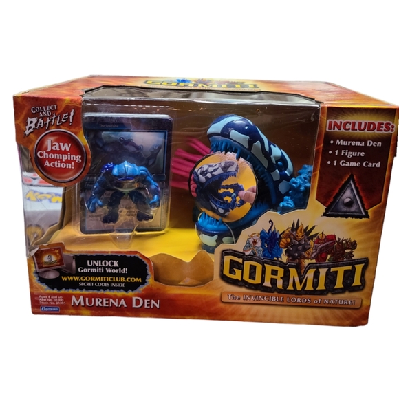 Gormiti The Invincible Lords of Nature Murena Den Figure -NIB - Picture 1 of 3